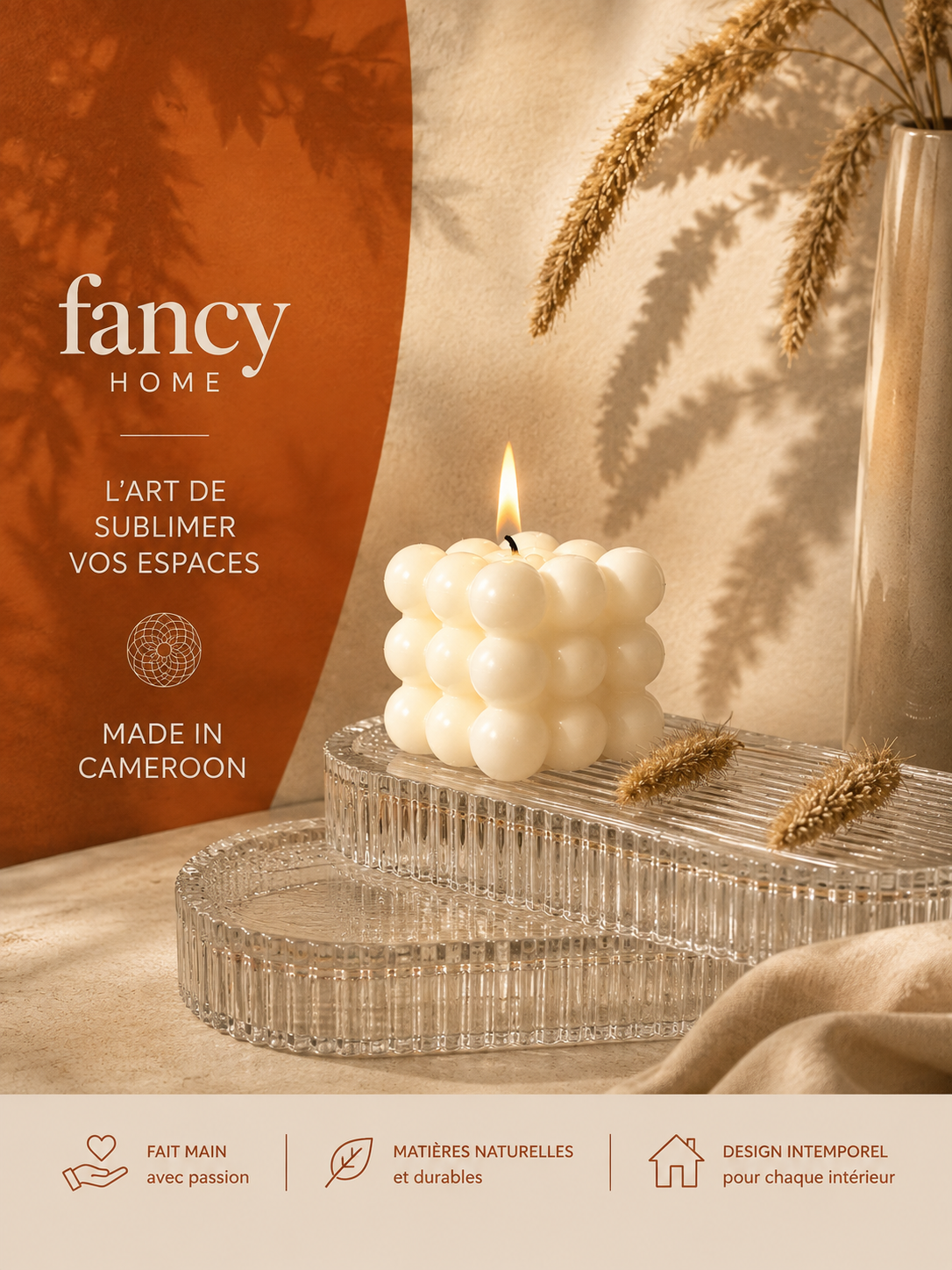 bougie parfumee bubble
