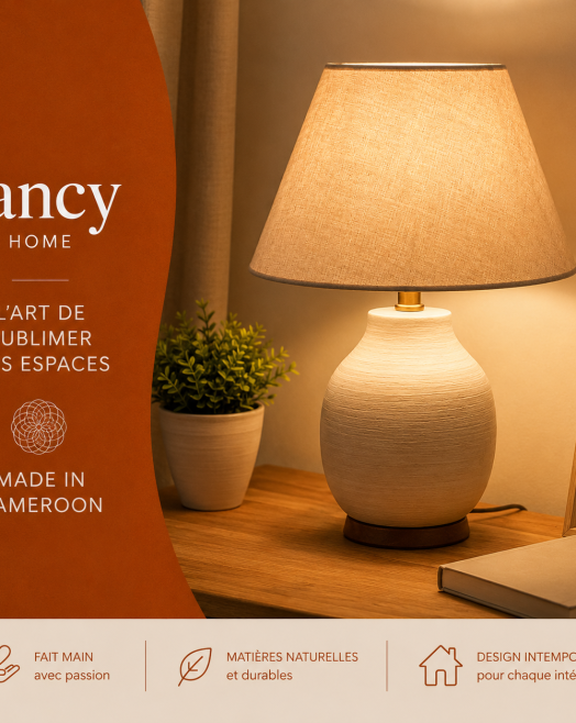 Lampe de chevet contemporaine