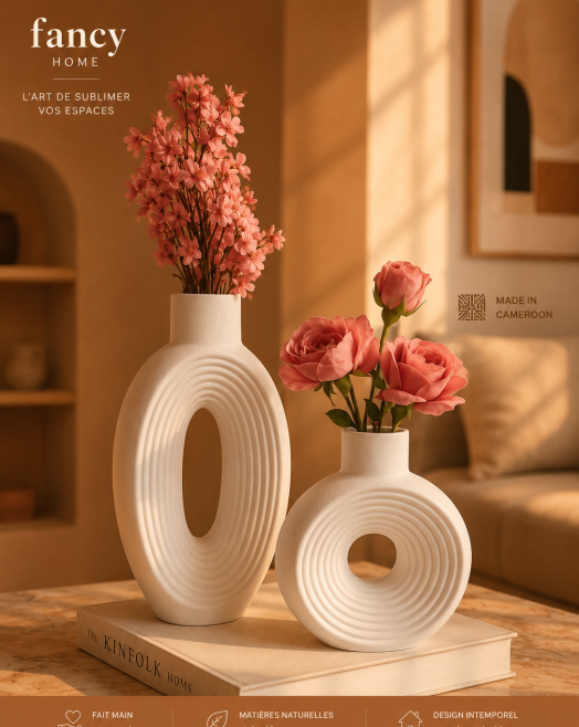 Set de vases Donut hollow