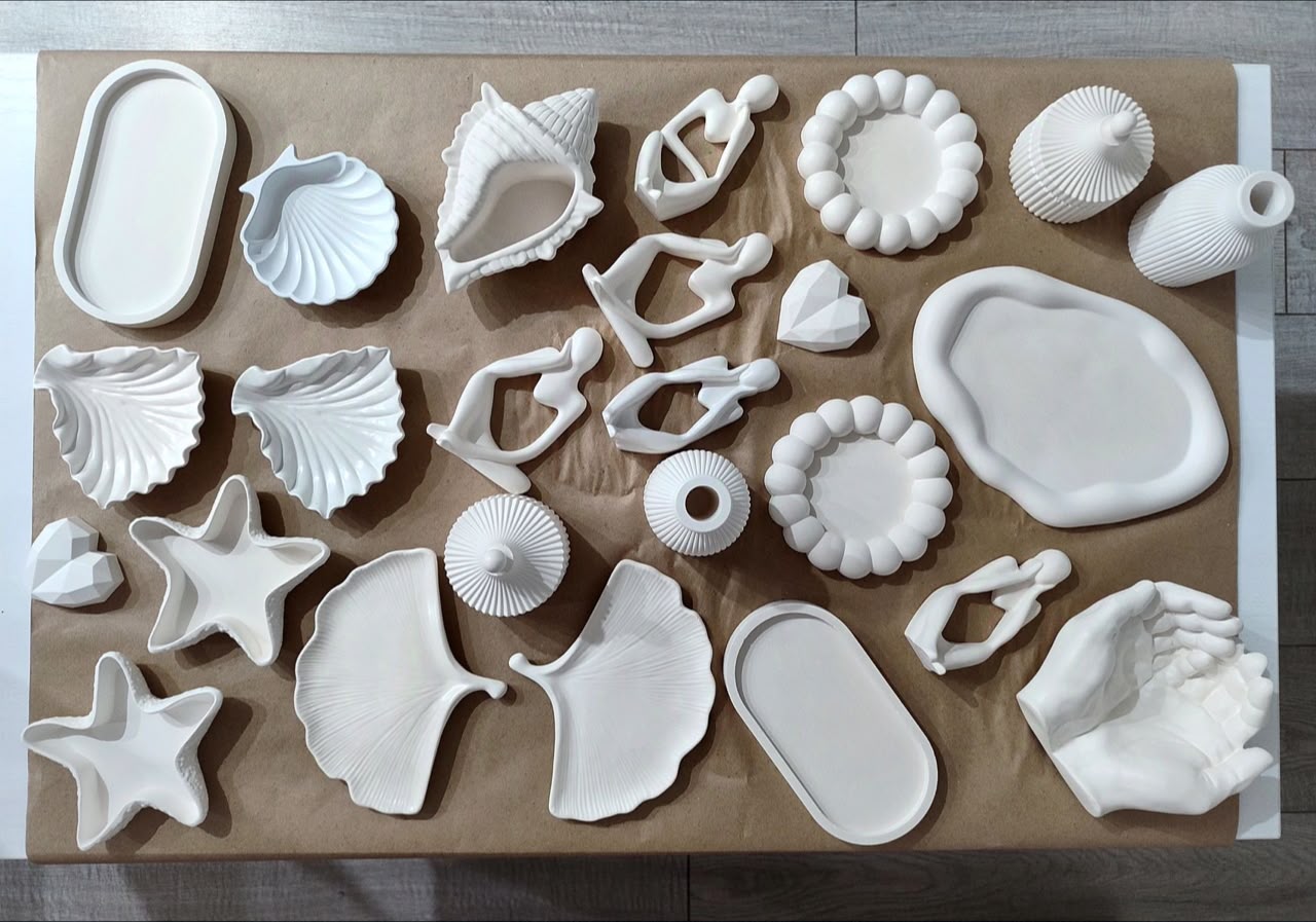 La beauté du fait main : ce que les vases en gypsum apportent réellement à une décoration